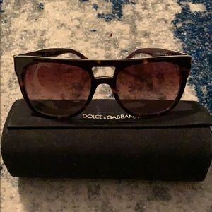 Dolce and Gabana Tortoise Shell Sunglasses